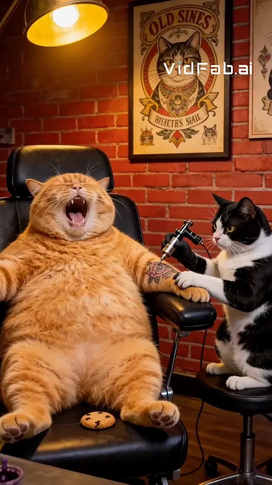 Pub Snack Fight watermarked pet video template
